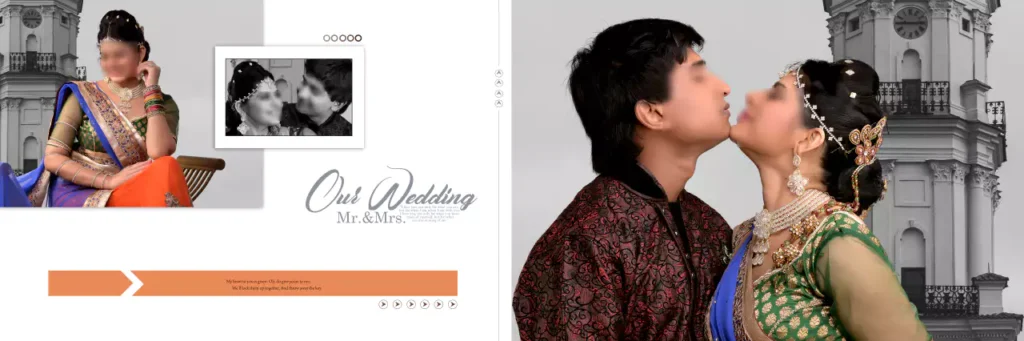 100 Wedding Album DM Design 12X36 PSD Templates 79